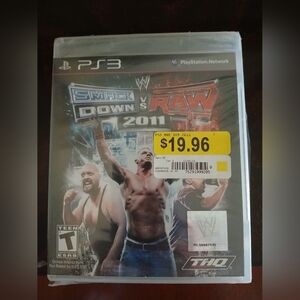 WWE SmackDown vs. Raw 2011 for PS3 Factory Sealed